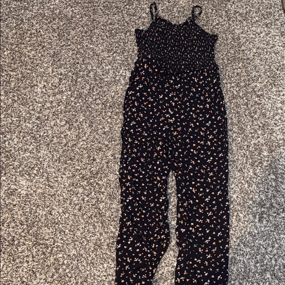 Art Classic Youth Jumper with Flower Pattern